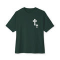 PREMIUM GREEN DO NOT WORRY OVERSIZED BOXY T-SHIRT